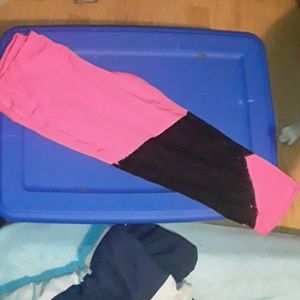 Pink leggings